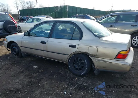 1995 Toyota Corolla Le/Dx from USA, damaged, VIN 2T1AE09B2SC118649